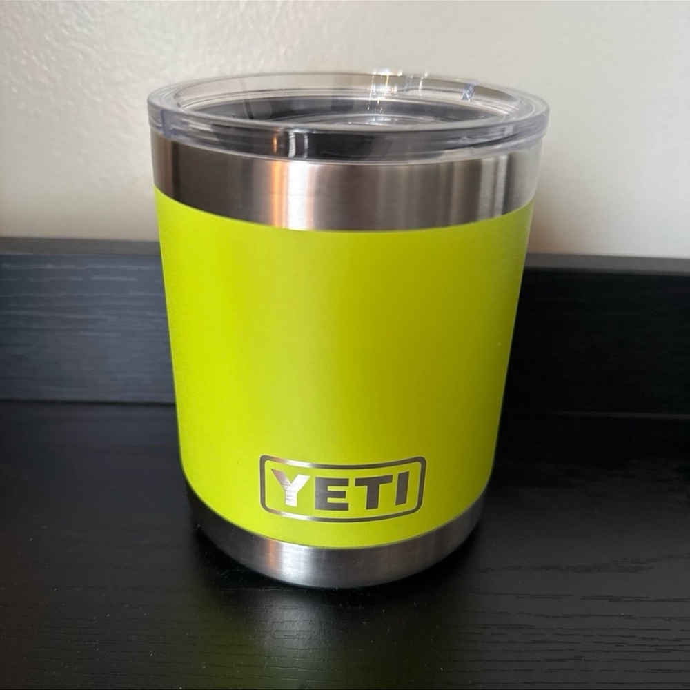 Chartreuse Yeti lowball 10oz